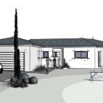 Projet 3D construction maison Ennezat